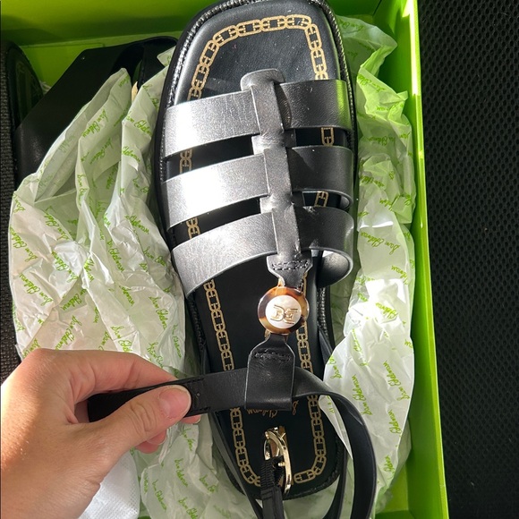 Sam Edelman Naima Leather Sandals - Picture 5 of 5